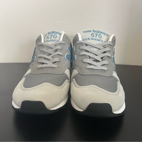 NEW New Balance 670 Grey Gray Slate Blue - Picture 3 of 8